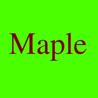 Maple