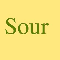 Sour